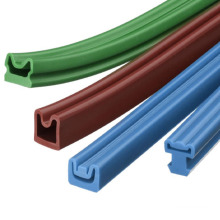 Protective Rubber Various Colors for Door Window H Channel Glazing door sealing strip Rubber  Strips Extrusion OEM